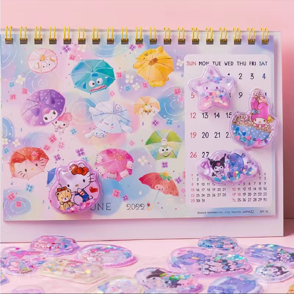 SANRIO HELLO KITTY PUFF STICKER PACKS